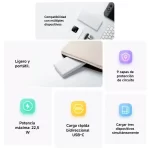 Xiaomi Power Bank 10000mAh 22.5W Lite - Imagen 5