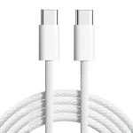 Cable USB-C a USB-C trenzado 1M