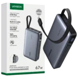 NEXODE POWER BANK 20000MAH 67W CON CABLE - Imagen 2