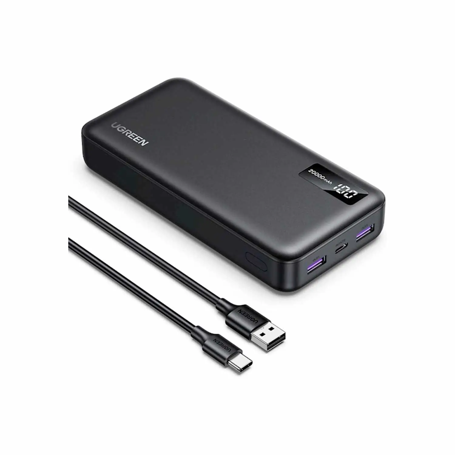GC04342 POWER BANK UGREEN 20000MAH 20W CON PANTALLA DIGITAL - Imagen 1