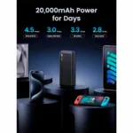 POWER BANK UGREEN 20000MAH 20W CON PANTALLA DIGITAL - Imagen 3