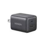 Cargador Ugreen 20W GaN USB-C + USB-A
