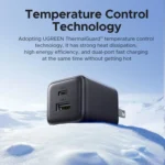 Cargador Ugreen 20W GaN USB-C + USB-A - Imagen 3