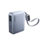 Power Bank 10000mAh 33W Compacto Con Cable Integrado