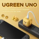 Cargador Ugreen Cargadog Nexode 30w Gan Usb-c Diseño Perrito - Imagen 4