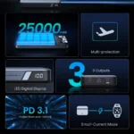 POWER BANK 25000MAH 145W - Imagen 3