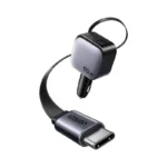 Cargador para Auto UGREEN 90W – Cable Retráctil - Imagen 5