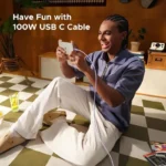 Cable UGREEN UNO USB-C a USB-C 100W PD 2M – Lila - Imagen 3