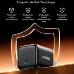 Cargador UGREEN GaN 30W USB-C – Carga Rápida - Imagen 5
