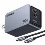 Cargador UGREEN Nexode Pro 100W GaN – 3 Puertos - Imagen 2