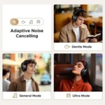 UGREEN HiTune Max6 – Audífonos Bluetooth Over-Ear ANC 120H - Imagen 3