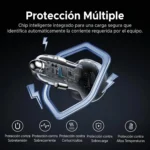 Cargador para Auto UGREEN 130W Carga Rápida – 3 Puertos - Imagen 5
