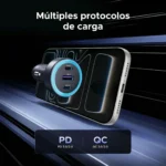 Cargador para Auto UGREEN 30W – 3 Puertos - Imagen 2