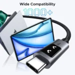 Cable UGREEN UNO USB-C a USB-C 100W PD 1M - Imagen 3