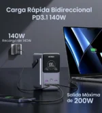 UGREEN Power Bank 48000mAh 300W con Pantalla Digital - Imagen 6